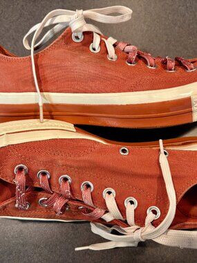 ~~Converse Chuck 70 Low OX Terracotta Wmns 12 / Mens 10..VGUC!!!!!  *******Botto